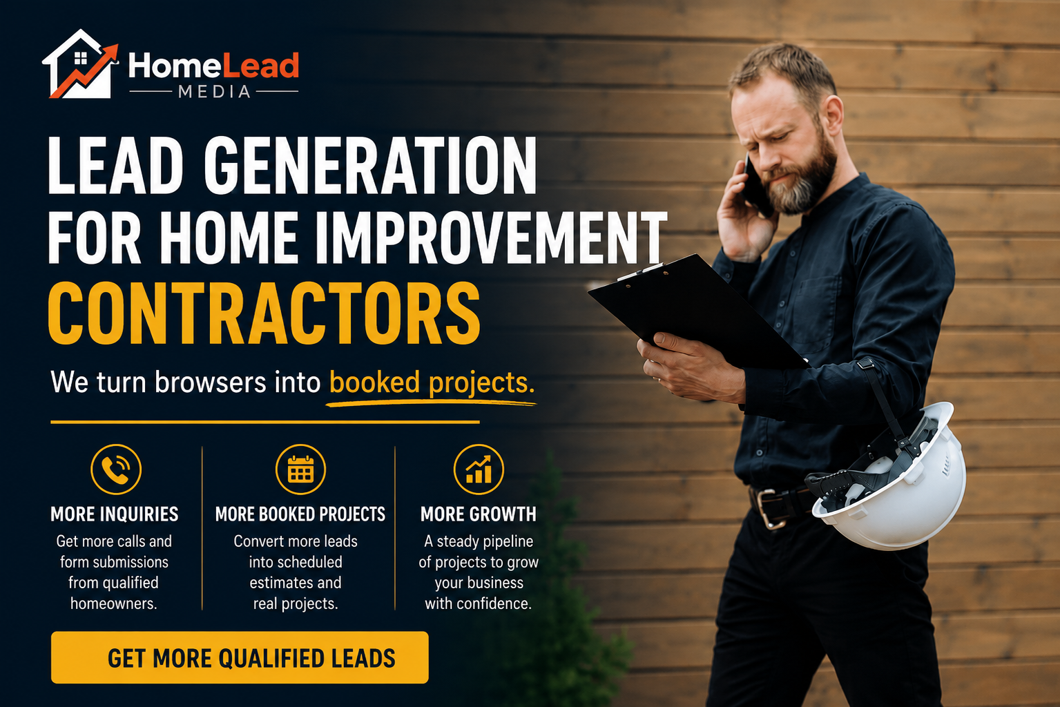 High quality home improvement contractor lead generation